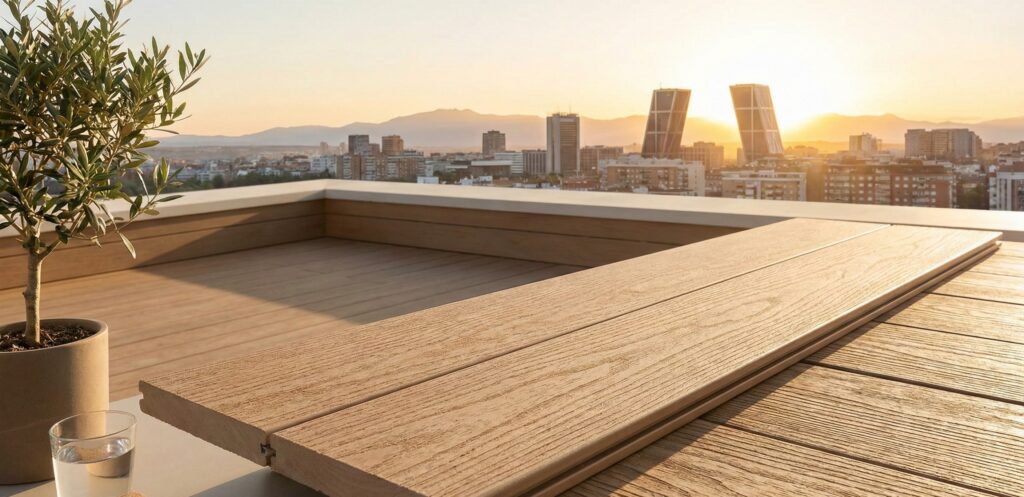 Qué tarima instalar en Madrid según tu jardín o terraza